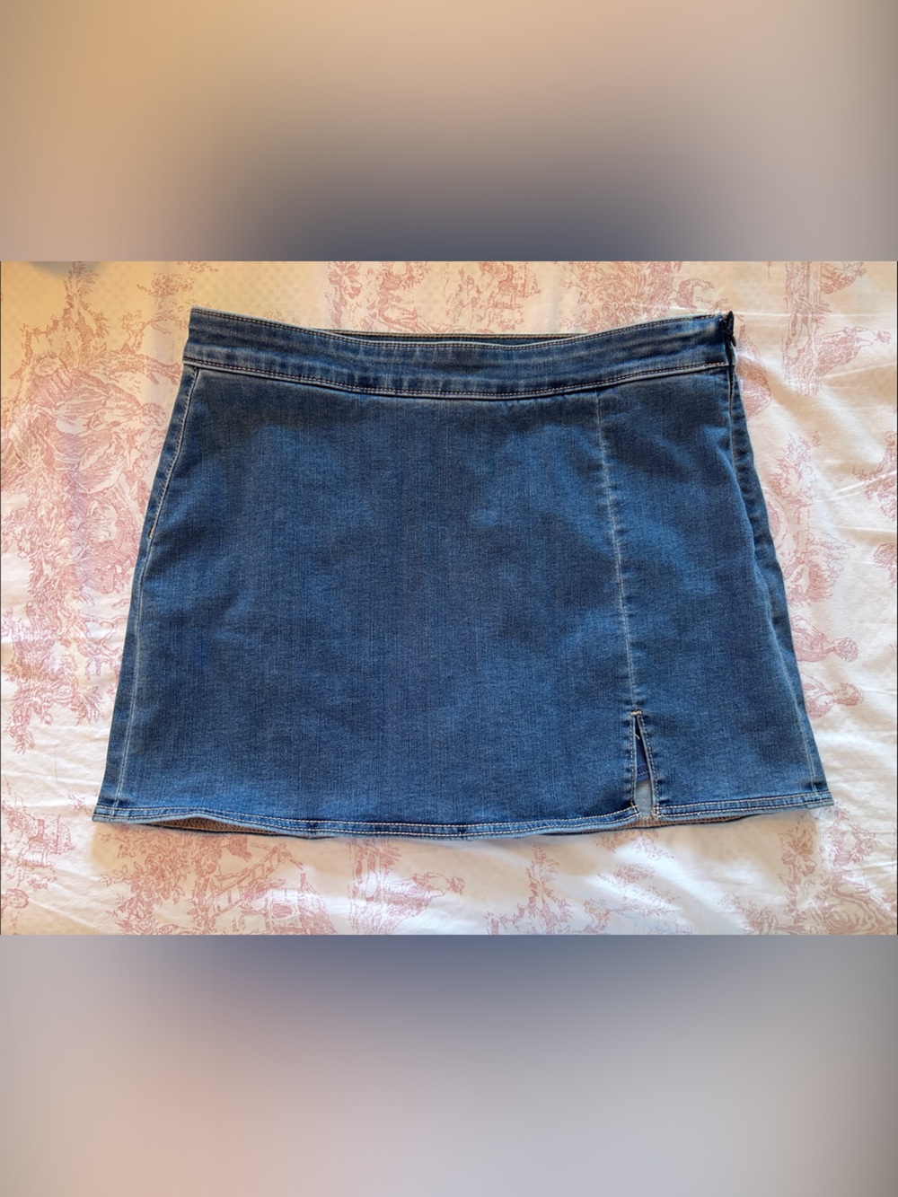 American Eagle Outfitters Dark Blue Denim Mini Skort